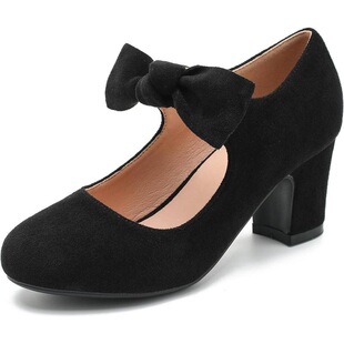 V 71331 Round Toe Strap Heels �A�^������Ь �羳���R�d�W����