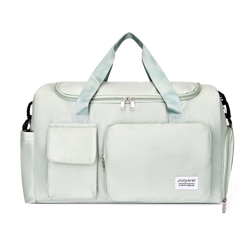 Bolsa de gimnasio para natación y Yoga, bolsa de maternidad repelente al agua de gran capacidad, bolsa de viaje con separación de ropa seca y húmeda, novedad de 2025