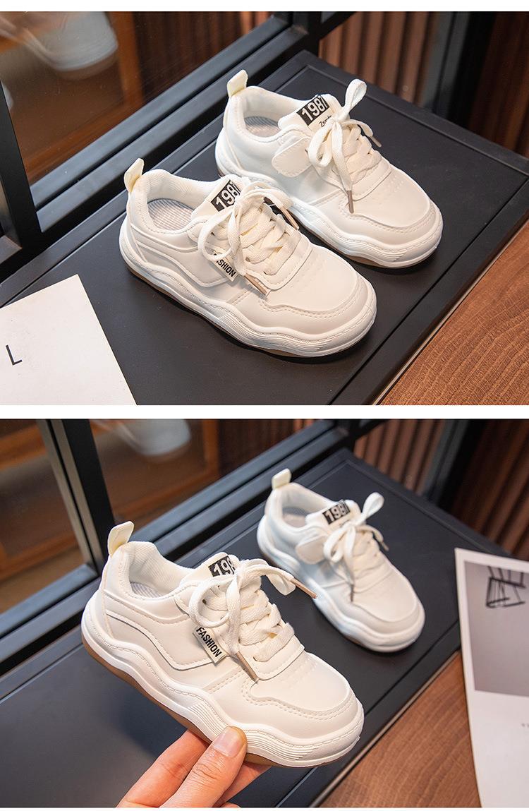 Children's Sports Shoes 2023 New Spring and Autumn Boys' Board Shoes Girls' Breathable Casual Shoes Middle and Big_voghion.com