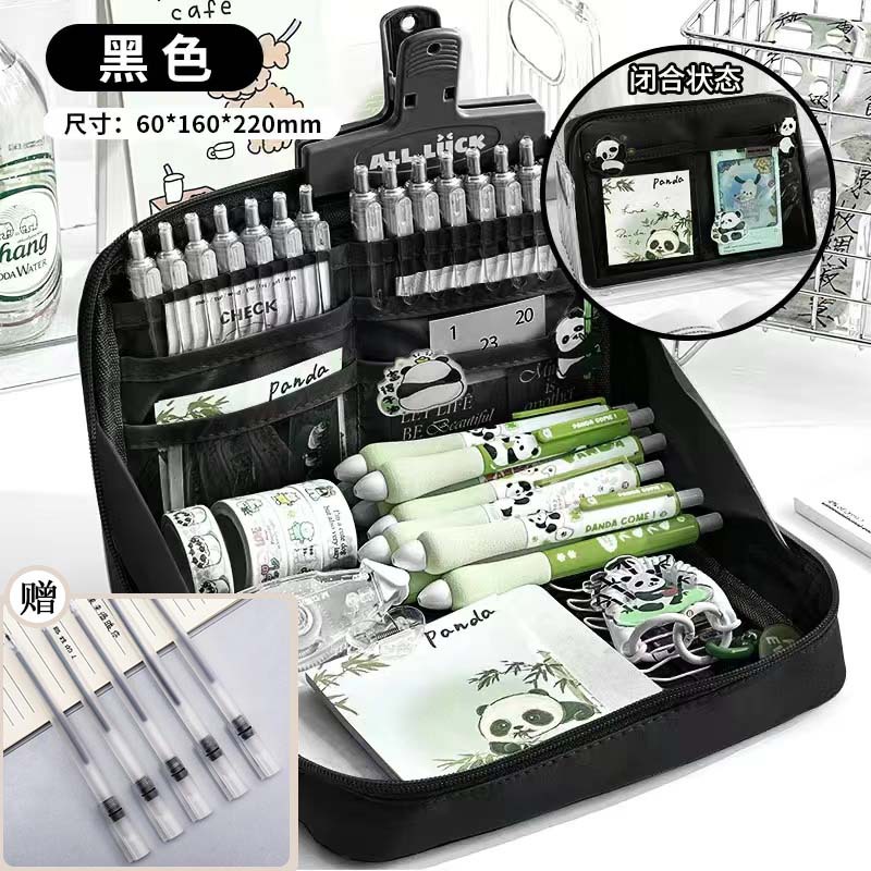 Nueva caja de lápices de gran capacidad de 12 capas de alto aspecto dopamina chica papelería caja de lápiz de almacenamiento de estudiantes de secundaria