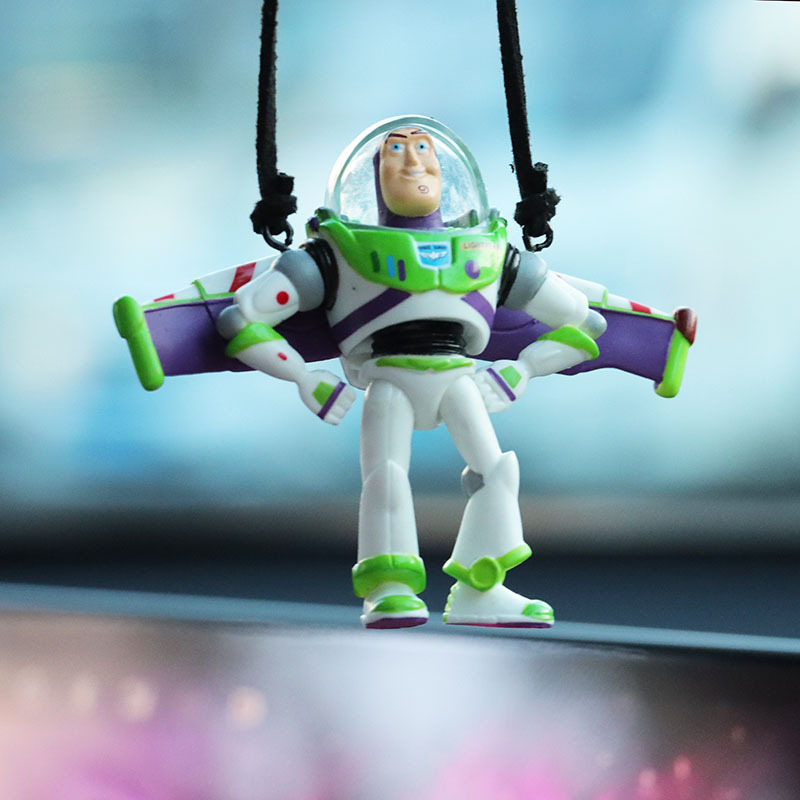 Cross-Border Scarecrow, Totoro, Buzz Lightyear Umbrella, Cute Ghost Car Decoration Supplies, Car Pendant, Decorative Pendant