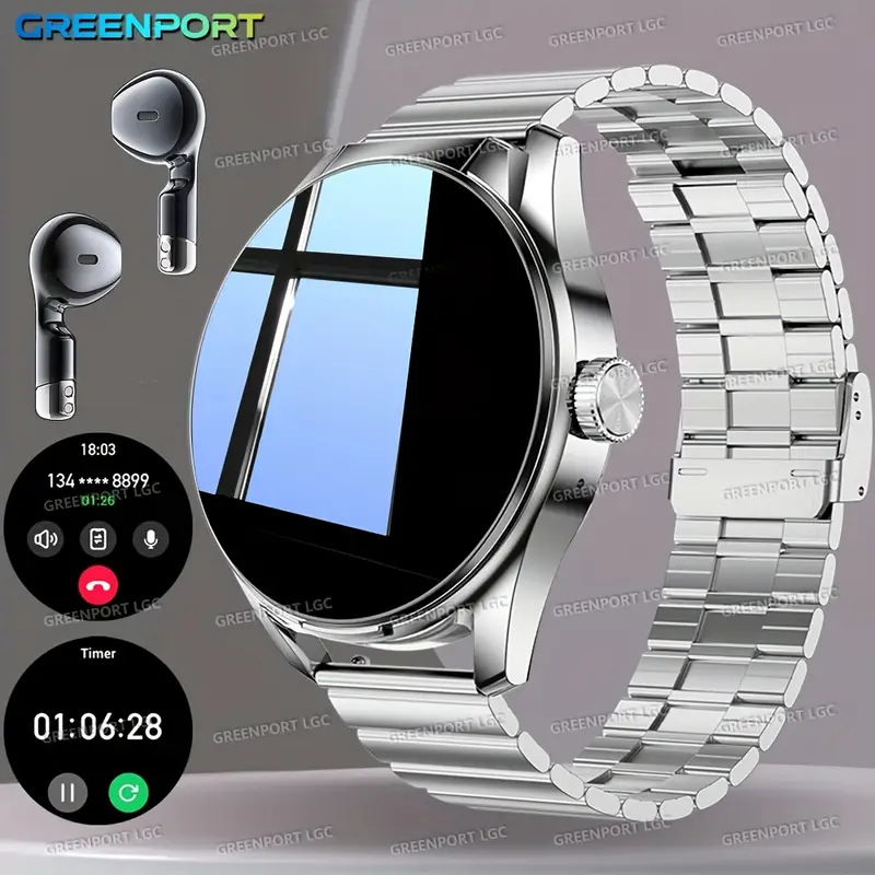 temu クロスボーダー人気スポーツ アウトドア スマートウォッチ D8 ツーインワン TWS Bluetooth 通話心拍数スポーツ睡眠