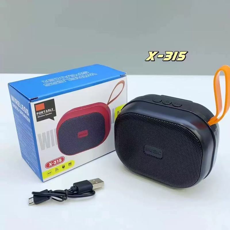 X-315蓝牙音箱低音炮户外骑行家用大音量插卡便携式小型迷你音响|undefined