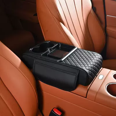 Armrest box pad, New Wireless Charging Car Armrest