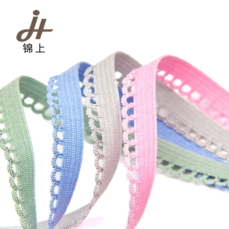 1cm полумесяц кружево маленькие цветочные зубы эластичные ремни нижнего белья аксессуары юбка манжеты кружева цветное кружево оптом