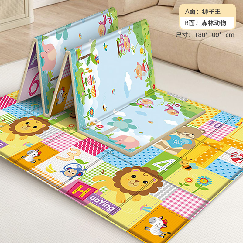 Nuevo alfombra de ajedrez volador bebé super grande doble cara plegable puzzle juegos de mesa para niños y niñas