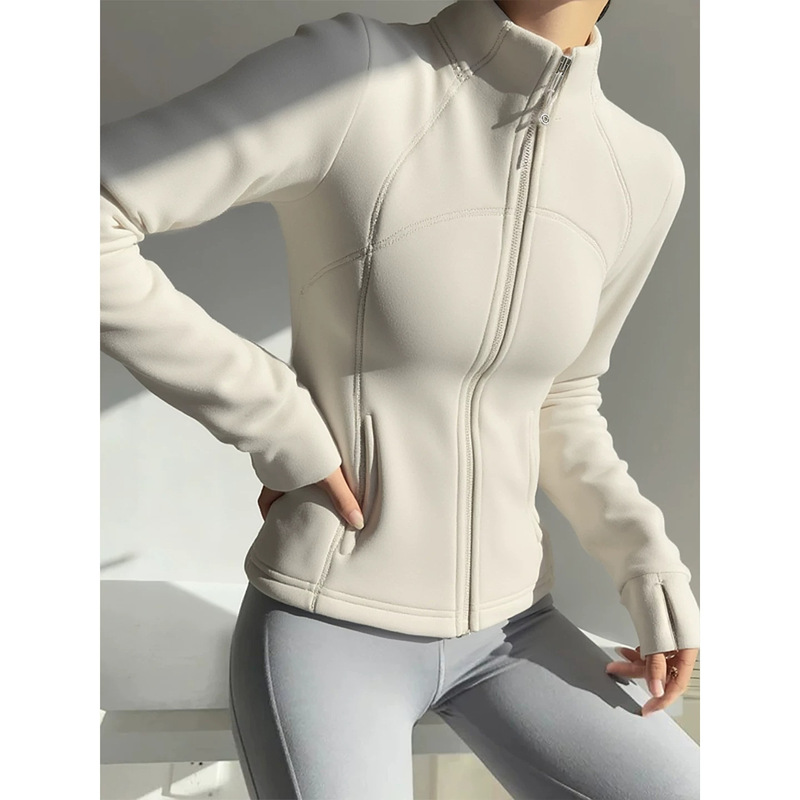Fleece-lined inner layer, women's fleece sweatshirt, winter down jacket liner, outerwear, school uniform essential, fleece-lined warm and thick top
