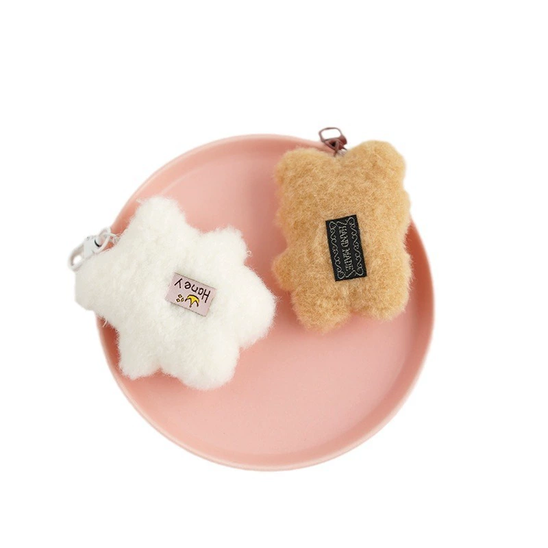 Keychain, backpack, pendant, plush doll, panda, for beloved