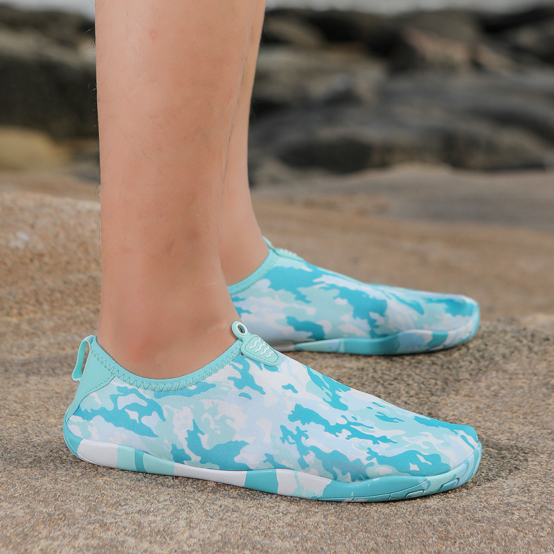 Zapatos de baño al aire libre, zapatos de playa para hombres y mujeres, zapatos de nadador anfibios, zapatos de natación transpirables para mujeres