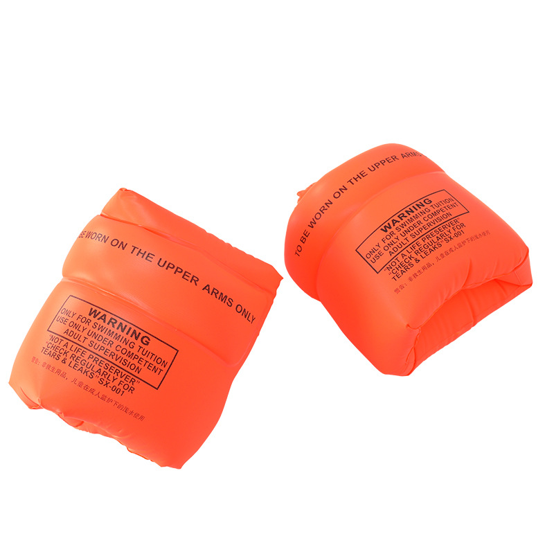 Fabricantes al por mayor engrosados mangas de agua inflables adultos doble airbag anillo de natación de seguridad anillo de brazo OK anillo flotante para bebés