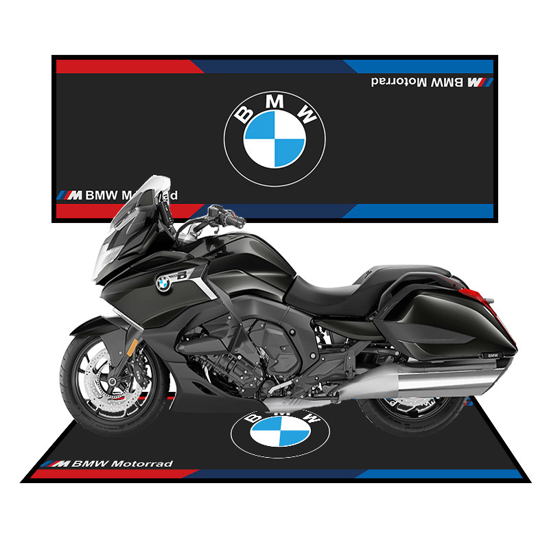 Cross-border Deplaceable Motorcycle Carpet Kawasaki Ducati Motorcycle Team Display Special Crystal Velvet Floor Mat Bedside Mat