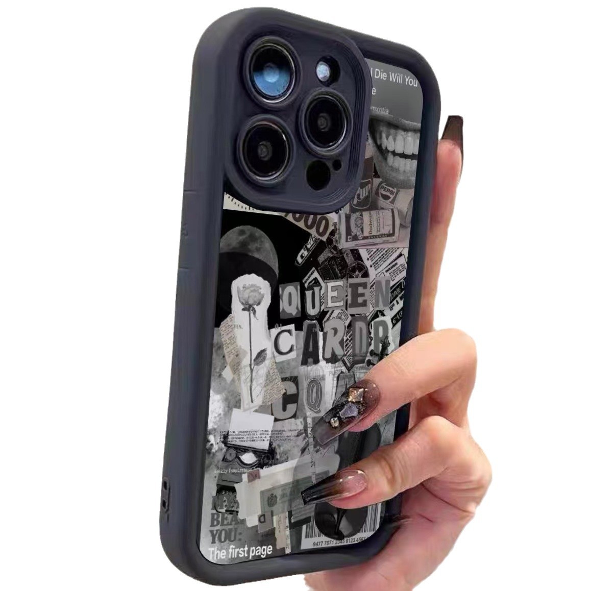 Guitarra inglesa para iPhone 16promax funda para teléfono móvil Apple 15 anti-caída 14 Europa y América 13/12 nuevo x