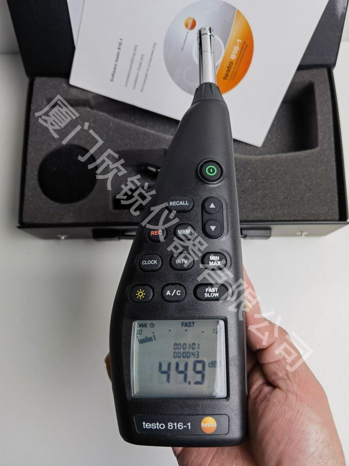 testo816-1德国德图声级计分贝计噪音计声级测量仪5109998170