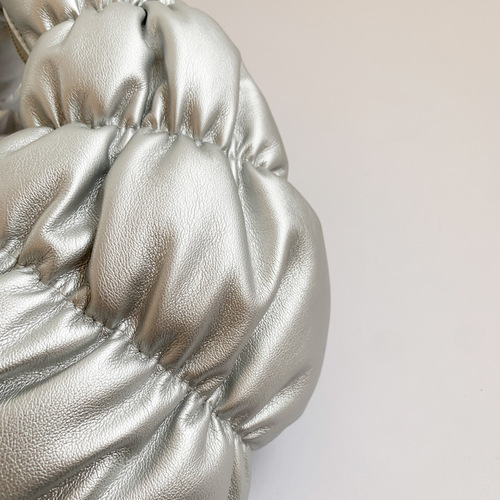 Korean-style new Cloud Bag, Croissant Half-Moon Bag – Casual, Versatile, Lightweight, Dumpling-Shape Sponge Bag with Pleated Design, Perfect for Women as a Crossbody Option