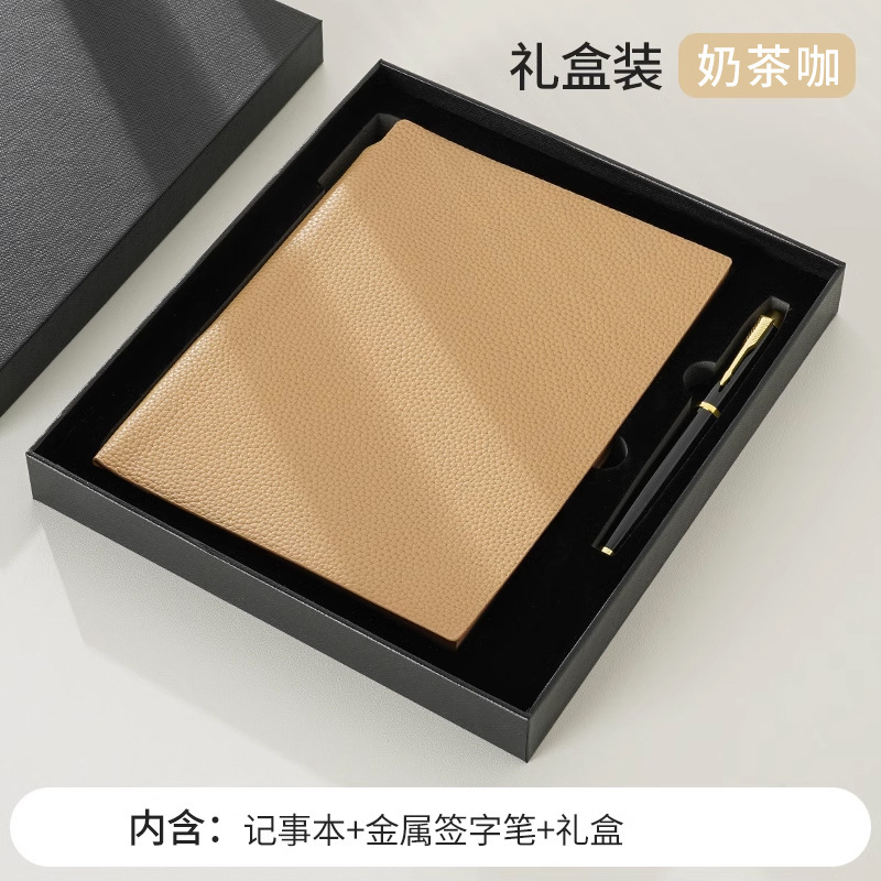ビジネス肥厚小石a5ノートカスタム厚いノートb5日記高価値オフィス会議記録|undefined