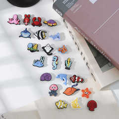 可拆卸新款鞋扣高級卡通跨境創意網紅洞洞鞋配件鞋花趣味情侶可愛