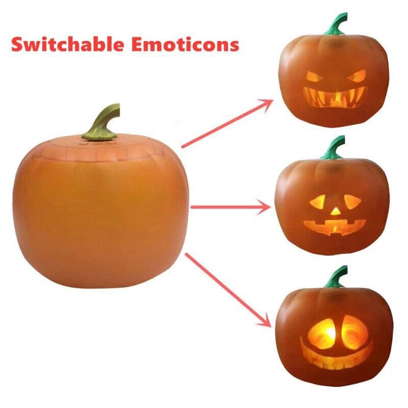 話したり歌ったりするクロスボーダーパンプキンランタン Sunreal ハロウィンデコレーション小道具 ギフト プロジェクター ナイトライト|undefined