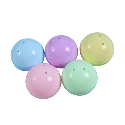 65MM Twister Eggshell Round Transparent Large Twister Egg Machine Game Machine Provided by Twister Eggshell Empty Shell Toy Manufacturer