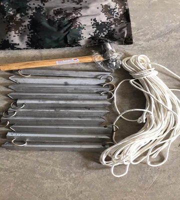 steel tube tent, Çadırlar