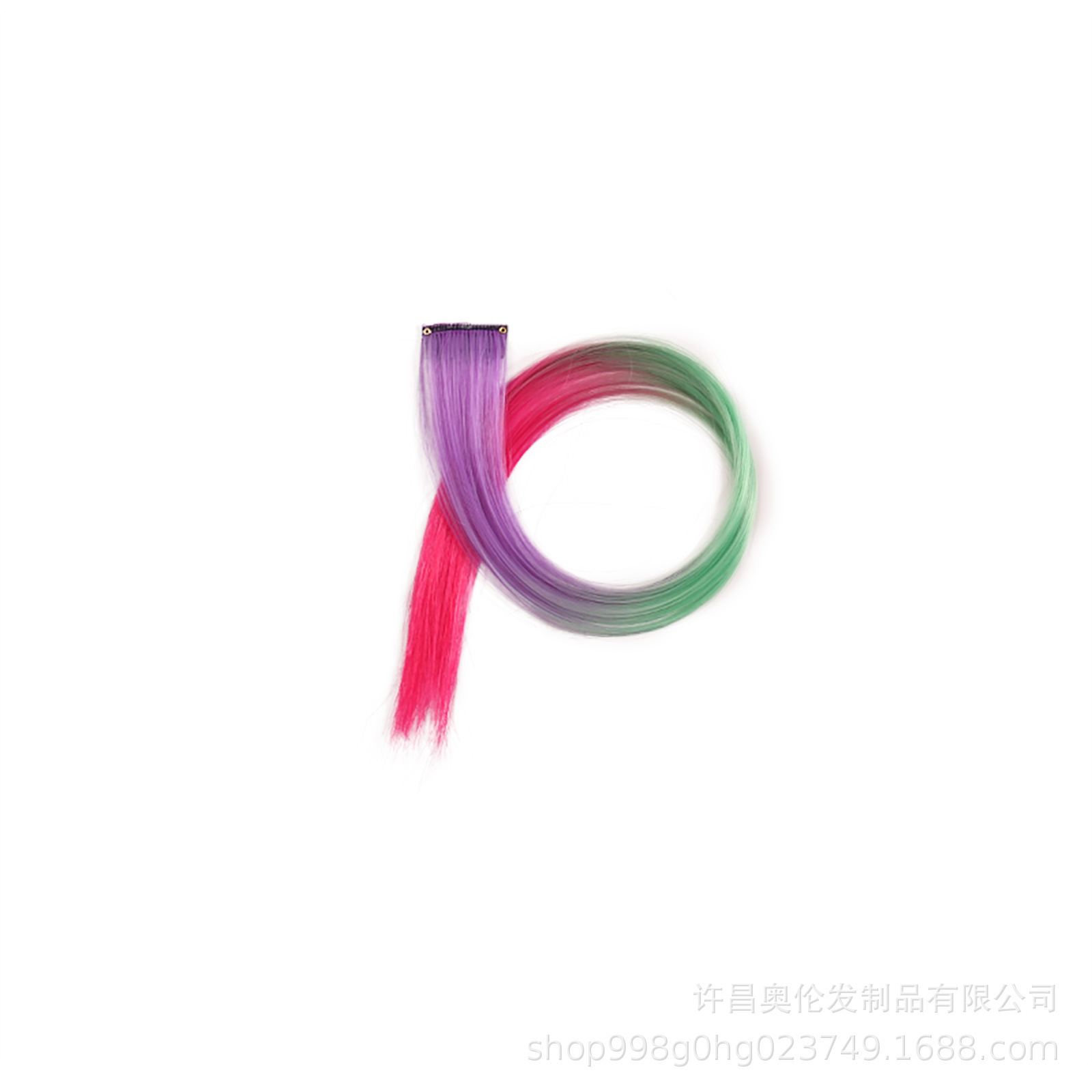 Perucas de color teñido bicolor tricolor orejas teñido una pieza de teñido extensión de cabello fábrica de pelucas en stock al por mayor