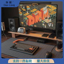鼠标垫大日式简波浪办公男士电脑键盘书桌垫滑垫游戏一件批发代货