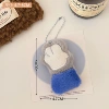 4# gray small claw pendant