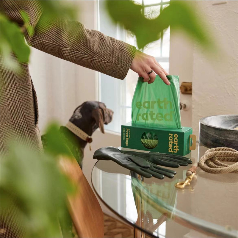Earth Rated to defend the earth dog picking bag thickened pet picking shit picked picked toilet cat shit bag garbage 3