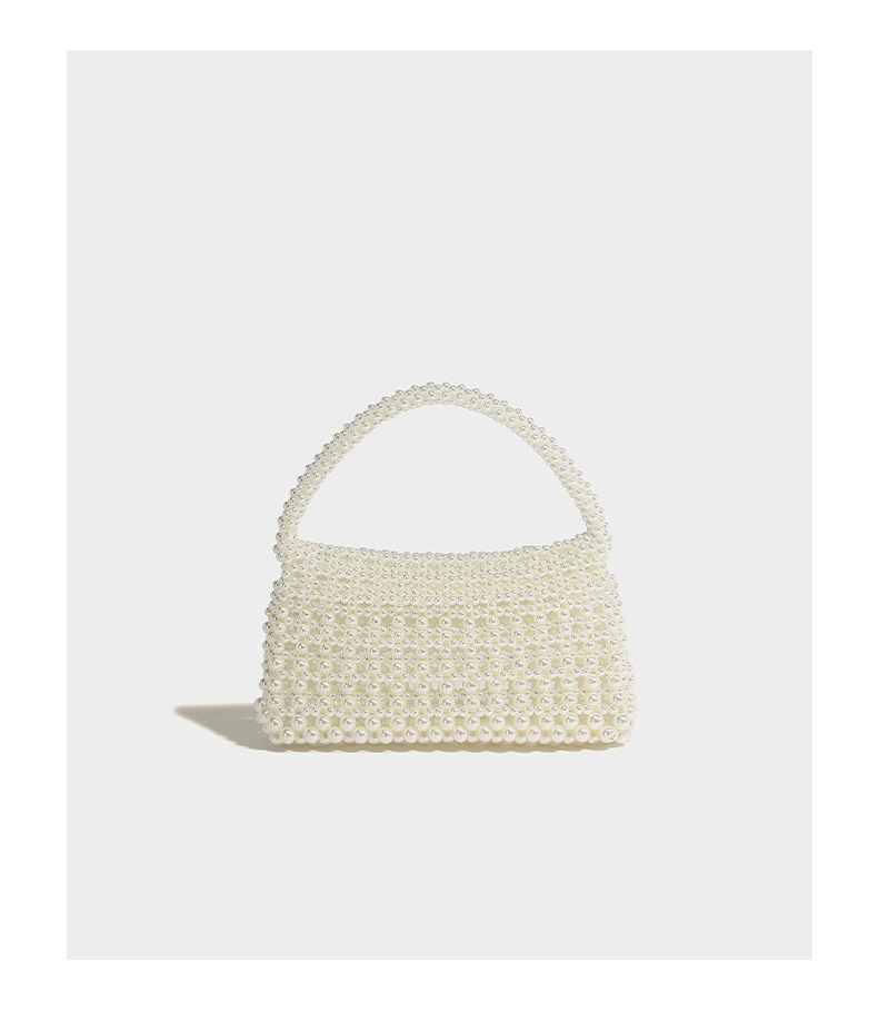 Stile francese nuovo a mano perla cava autunno e inverno luce lusso moda versatile nicchia spalla singola diagonale_voghion.com