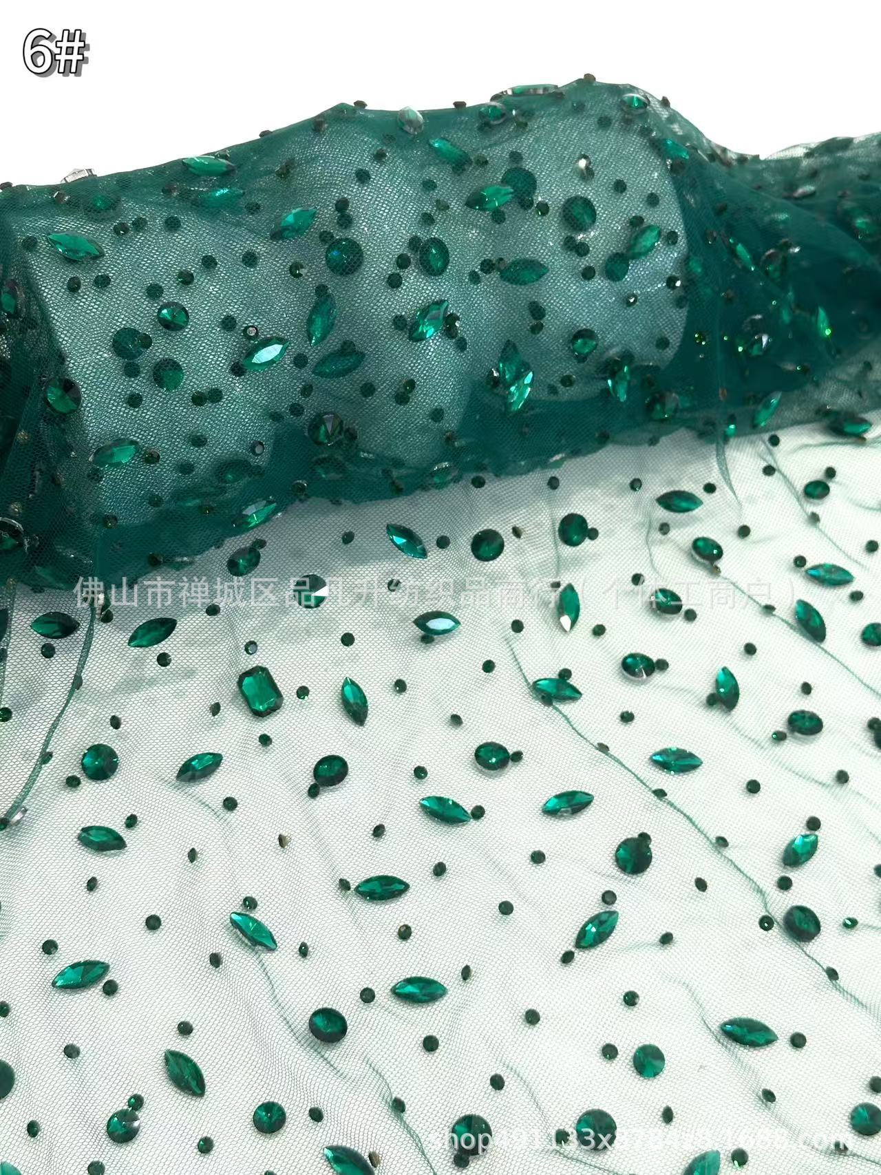 Fabricantes de taladro manual de punto industria pesada de alta moda de lujo Suzhou ropa de moda tela transfronteriza explosión de Amazon