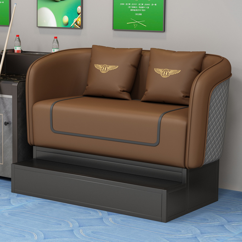 Sala de billar de alta calidad, sofá de observación de pelota, sala de billar, sofá de mesa, silla de mesa, sala de billar de autoservicio, sofá de mesa de té