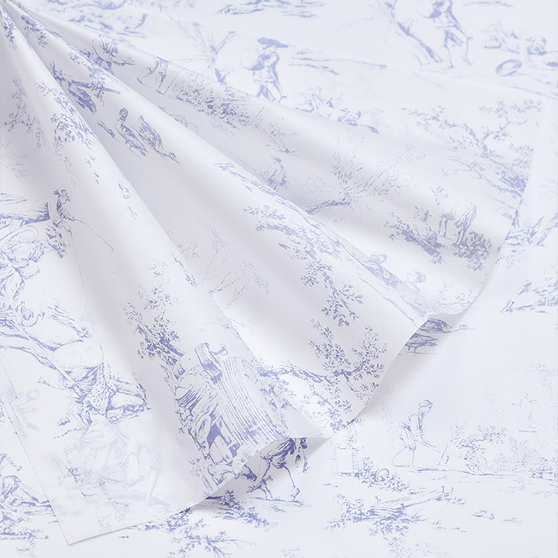 Nuevo papel de pera 70*50cm papel de envolver flores forro base mano amasando papel de algodón papel de envolver flores al por mayor fabricante