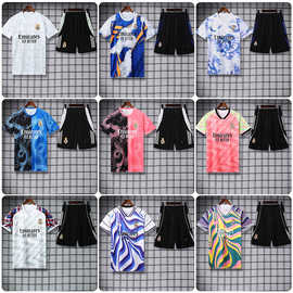 皇马足球训练服短袖套装国米球衣厂家直销 Real Madrid Jersey