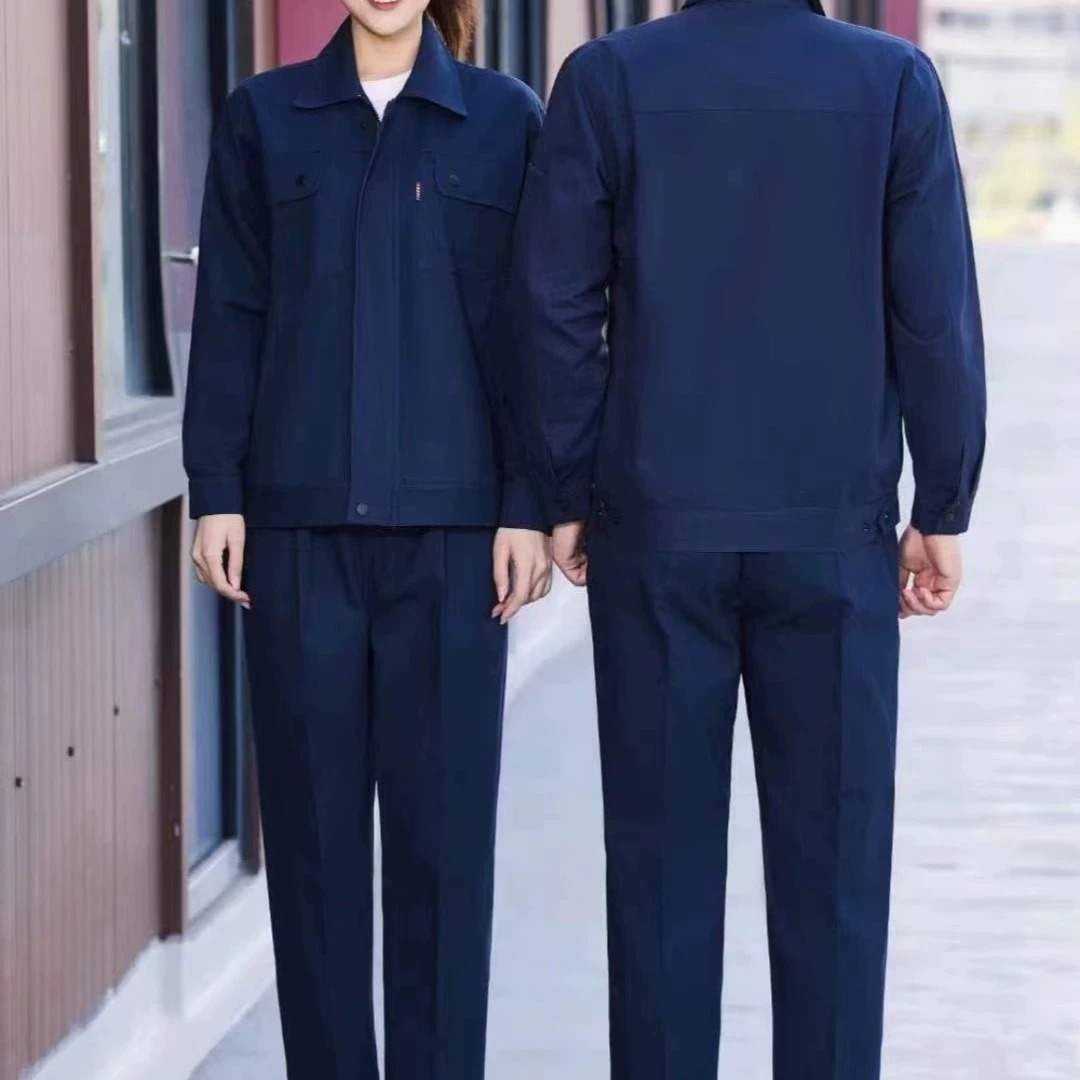 Двухслойная одежда для сварщиков из чистого хлопка, весенне-осенняя мужская утолщенная износостойкая одежда с длинными рукавами для мастерской, авторемонта, электрика, охрана труда, одежда для сварки