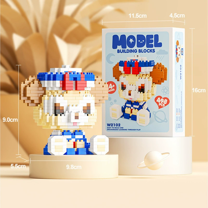 Lego, cartoon doll, constructor, toy, Birthday gift