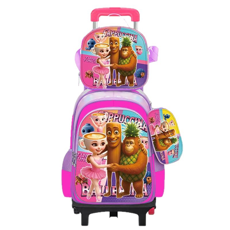 Fábrica directa transfronteriza nueva serie de montaña y mar de dibujos animados de tres piezas paquete de bolsas de 2 / 6 rodadas