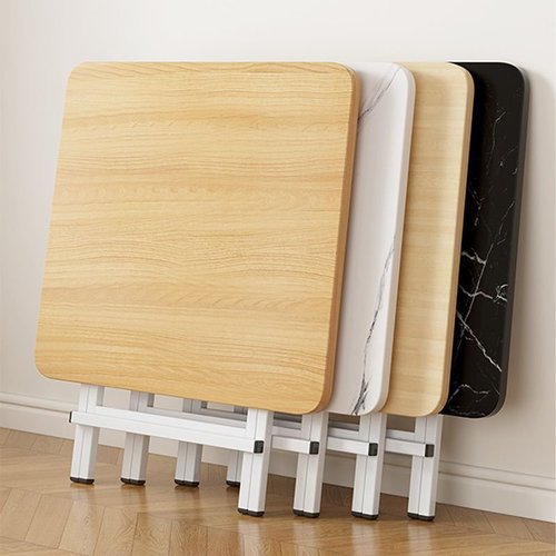 Foldable dining table household dining table simple portable eating table for rental apartments square small apartment dining table minimalist square table
