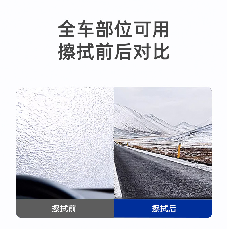 Snow Melting and De-Icing Agent for Car Glass, Anti-Freeze, Defrost and Snow Removal Tool for Car Windows and Front Windshield, Anti-Icing and Snow Removal Tool