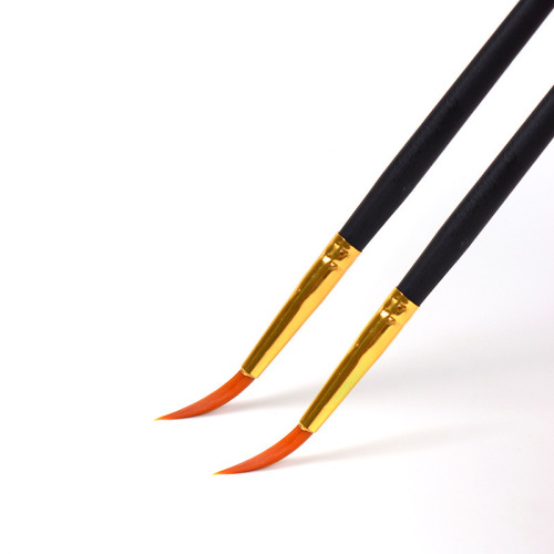 10 oil paint brush set nylon gouache pen stick short stick gouache art brush painting brush oil paint brush set