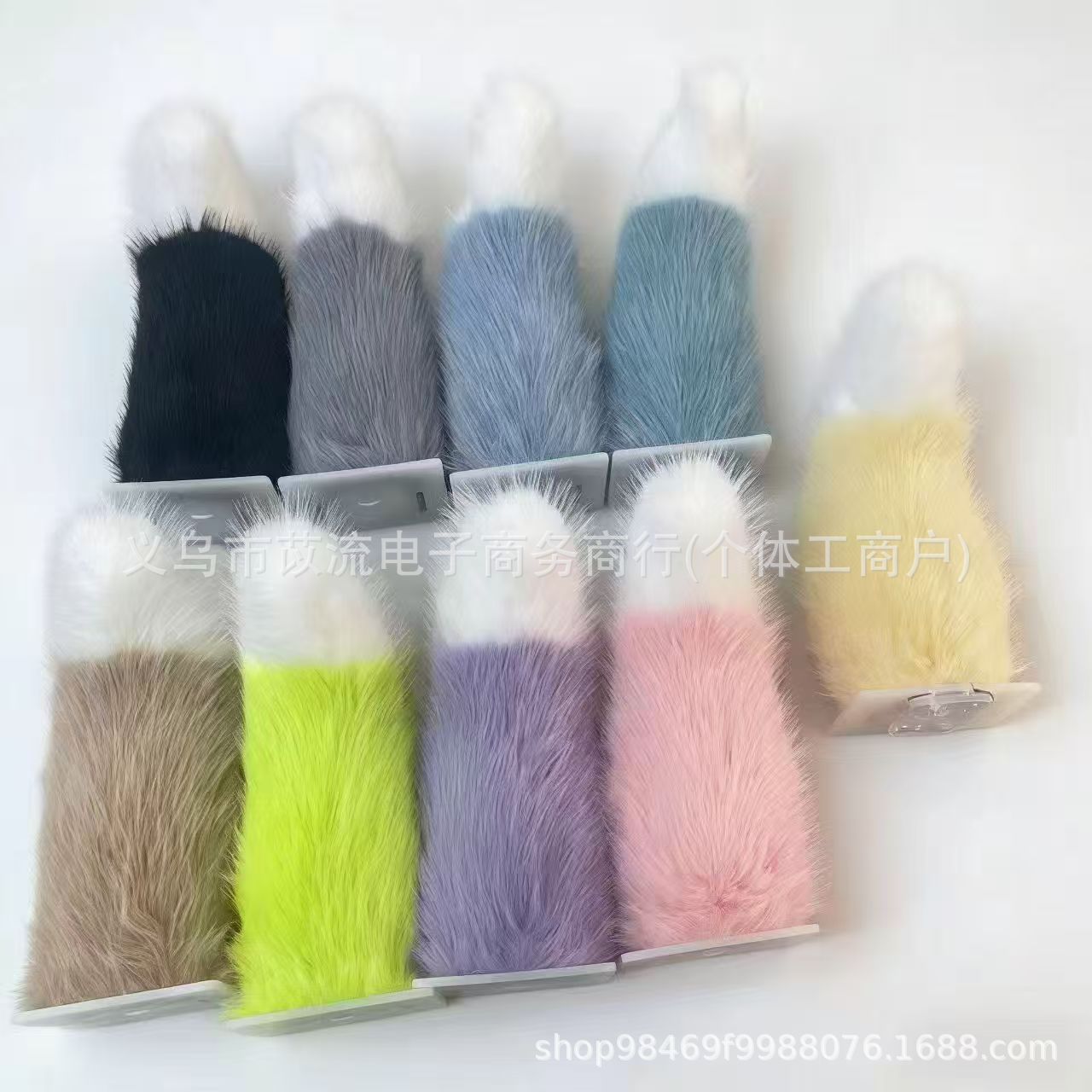 电动车装饰声控遥控摇摆毛绒小尾巴可拆卸充电可适用各种电车电瓶