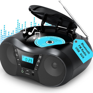 Foreign Trade Cd Audio All-In-One Machine Album Record Cd Player Radio Stereo Retro Cd Player Amazon