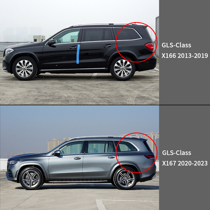 For Mercedes-Benz GLS Class rain shield Benz GLS Class X166 X 167 Window visor