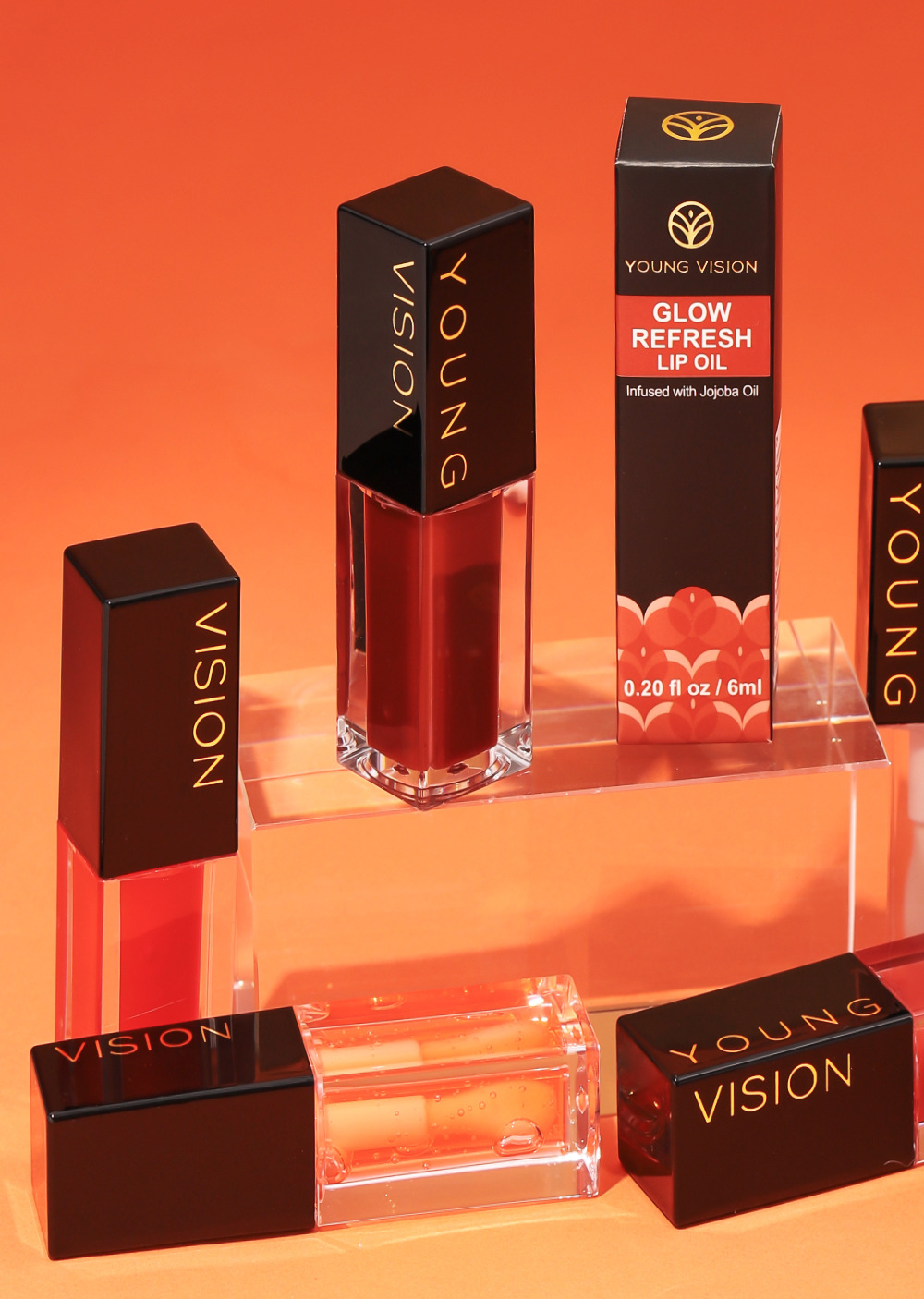 YOUNG VISION 7-color Lip Oil Mirror Water Gloss Lip Gloss Dudu Lip Liquid Lipstick undefined