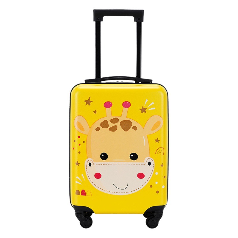 18-pulgadas equipaje caja de la carretilla de los niños al por mayor regalo caso de dibujos animados maleta universal rueda de embarque caso mochila