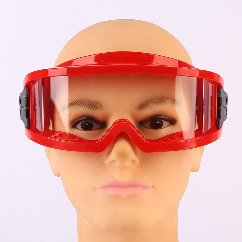 Anti-Impact, Heat-Insulating, Fire-Fighting Glasses, Transparent Windproof Goggles, Splash-Proof Lenses, Dust-Proof and Anti-Fog Eye Shields, Goggles, Labor Protection