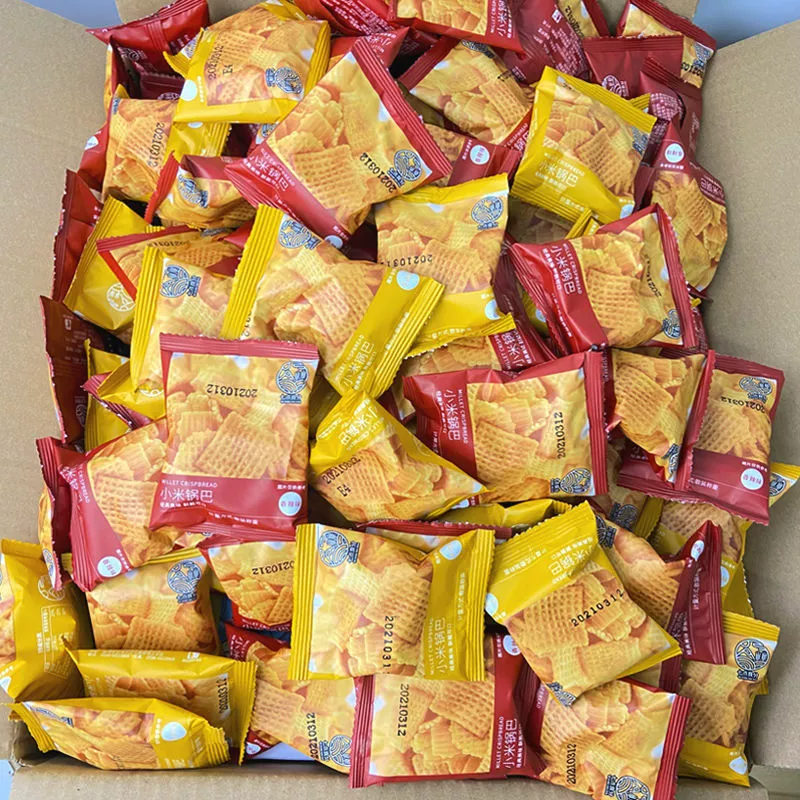 Хрустящие закуски Пряные пряные оптом целая коробка оптом маленькая упаковка пыхтел