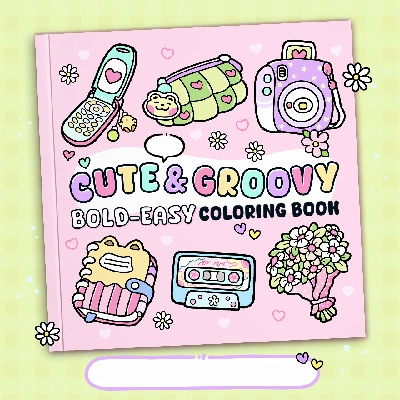 Comdy Days Детская раскраска, Серия милого крокодила, раскраска-граффити оптом
