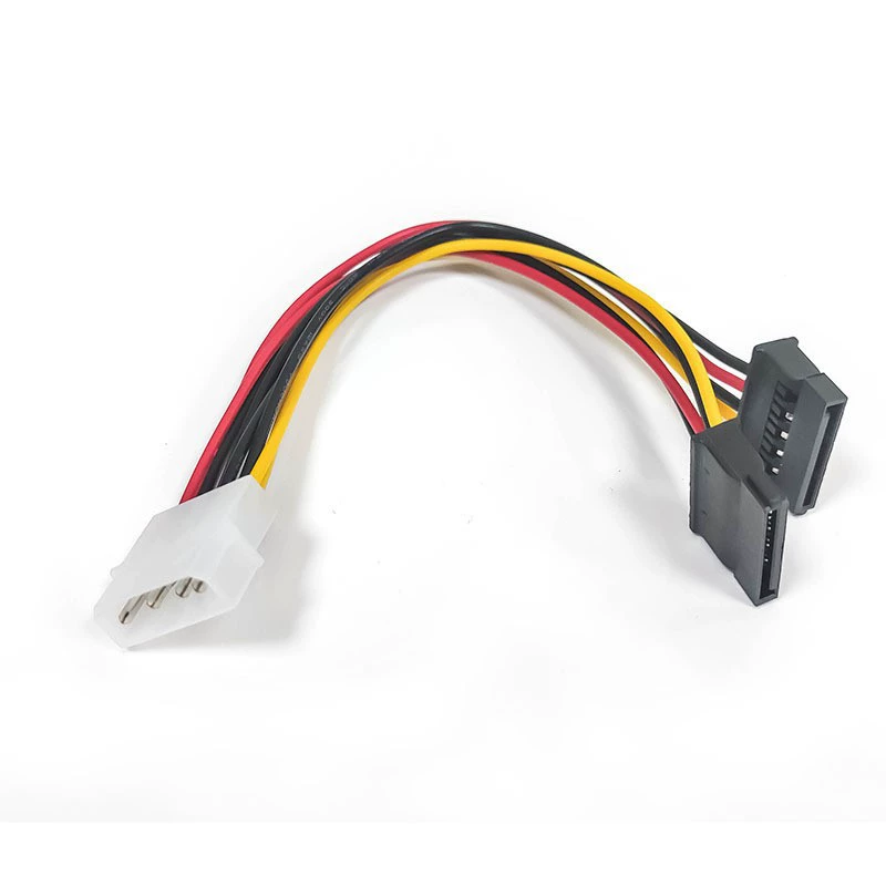SATA разъем - линейный кабель IDE к SATA SSD жесткий диск световой привод силовой кабель последовательный порт, один разветвленный шнур