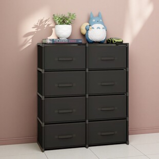 Drawer Storage Cabinet Wardrobe Floor-Standing Multi-Layer Clothes Rack Dormitory Storage Cabinet Rental House Organizing Cabinet Floor-Standing Wardrobe