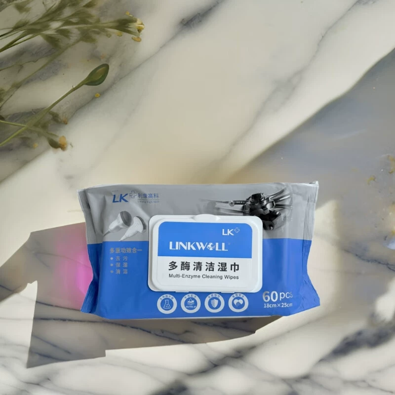 Шанхайские многозимные чистящие салфетки Likang, медицинский эндоскоп, ультразвуковой зонд, медицинское оборудование, салфетки для дезинфекции поверхности, предварительная очистка