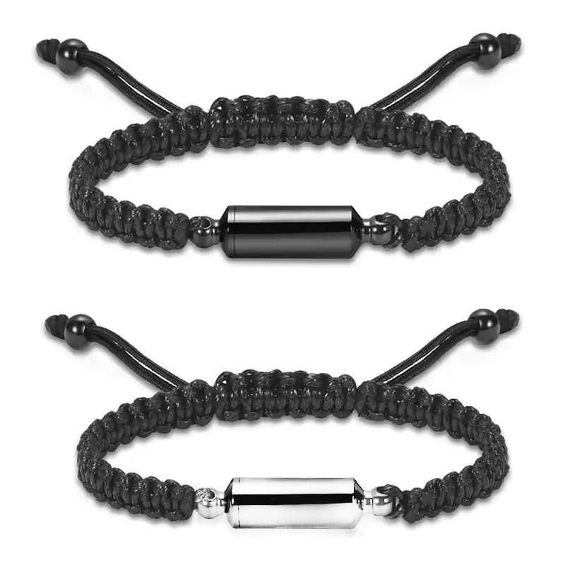 Трансграничный популярный браслет из нержавеющей стали для памятных волос домашних животных и браслет-урна, специально предоставленный для оптовой продажи популярных европейских и американских производителей.